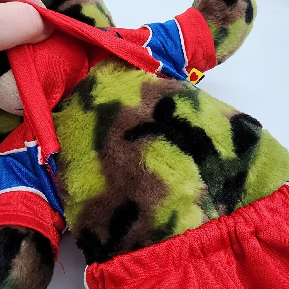 Build A Bear Camoflauge Bear Plush 16